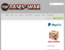 Tablet Screenshot of bases4war.com